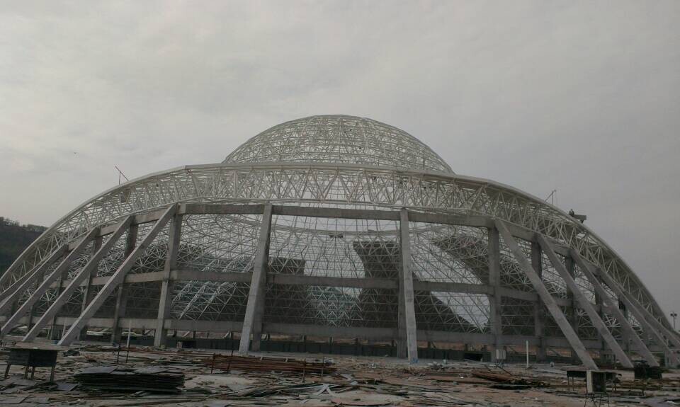 广汉体育场馆网架工程